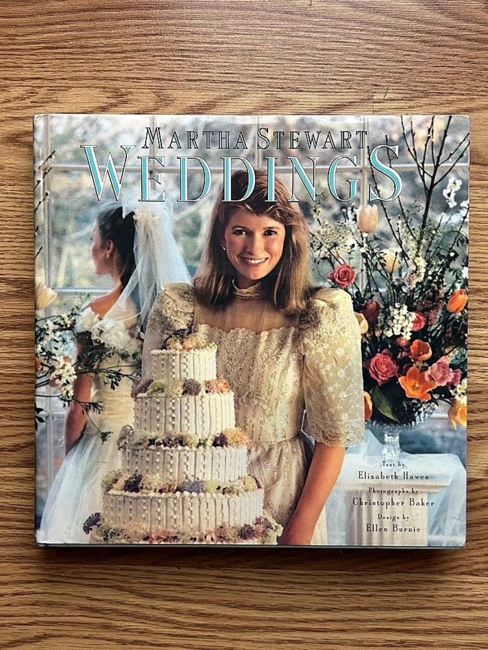 1987 first-edition hardcover book Weddings by Martha Stewart